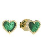 Серьги из лимонного золота 585 пробы