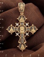 Крест из золота 585 пробы
