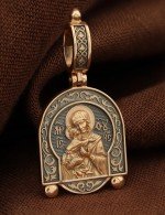 Образок из золота 585 пробы