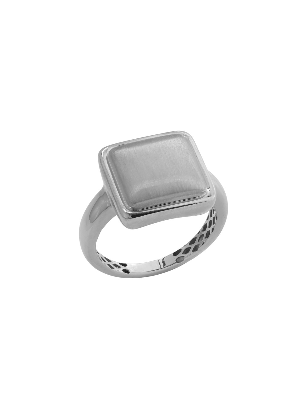 Кольцо из белого золота