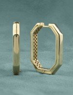 Серьги из лимонного золота 585 пробы