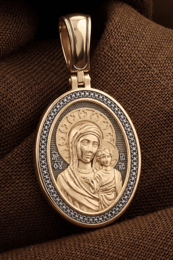 Образок из золота 585 пробы