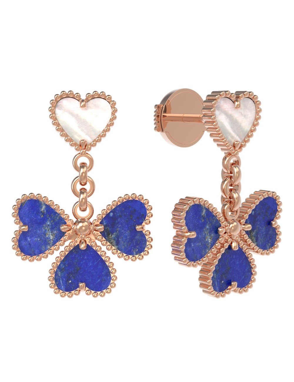 Серьги из золота 585 пробы