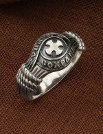 Кольцо из белого золота 585 пробы