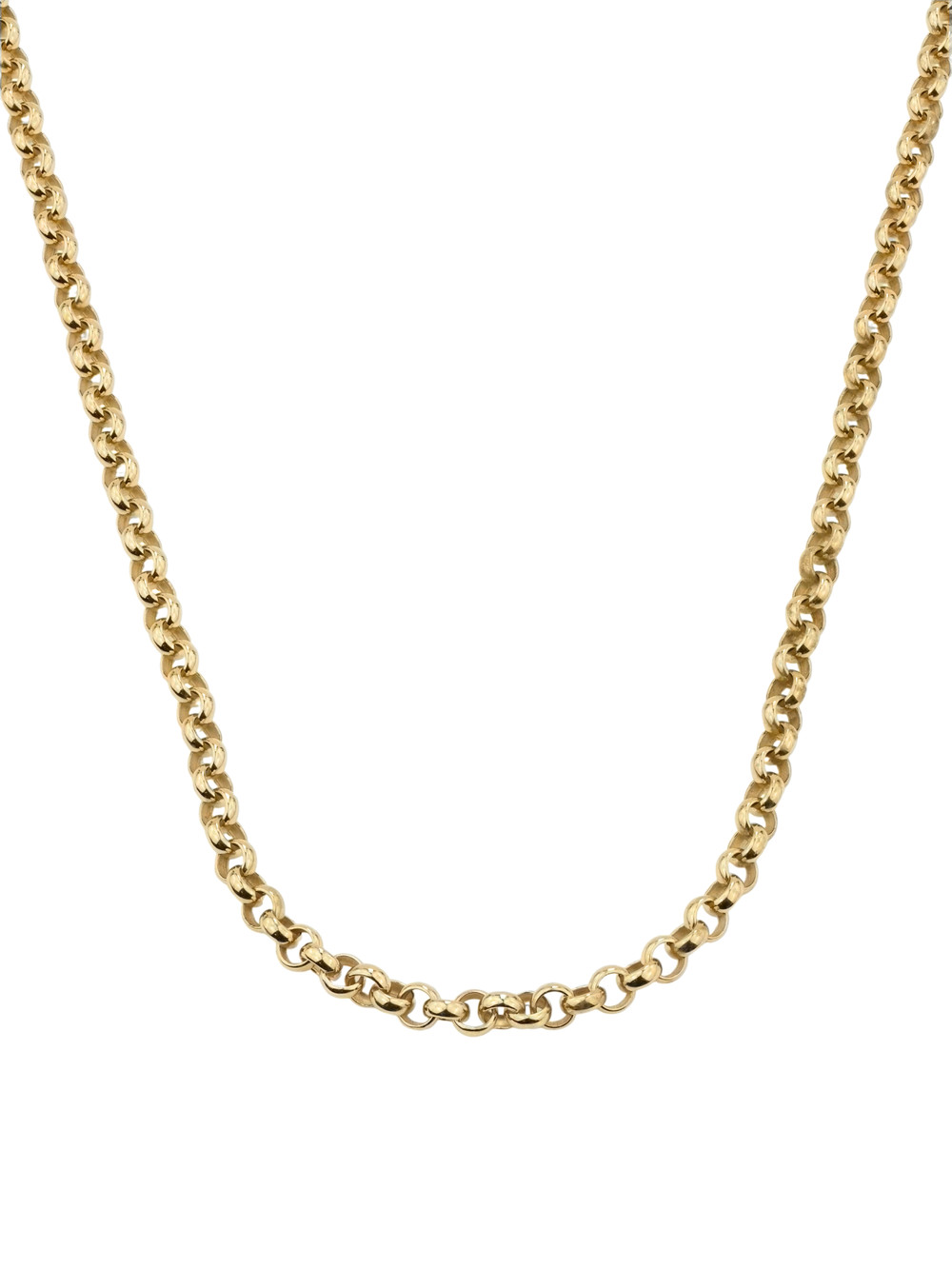 Цепь из лимонного золота