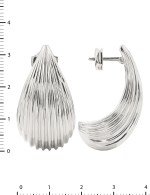Серьги из белого золота 585 пробы