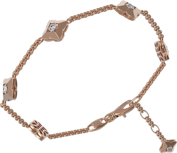 Браслет из золота c бриллиантами