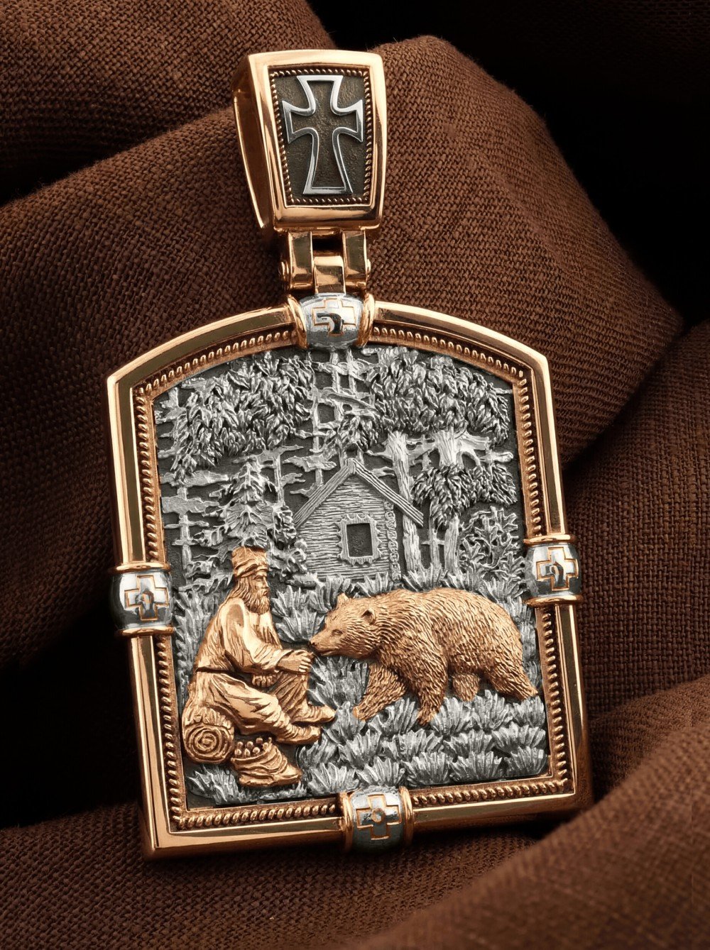 Образок из золота