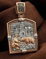 Образок из золота 585 пробы