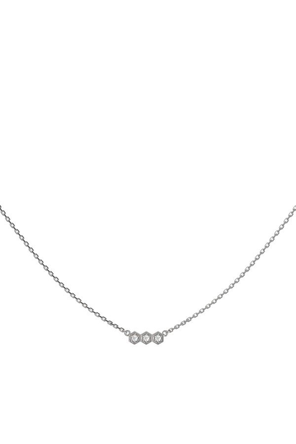 Колье из белого золота c бриллиантами