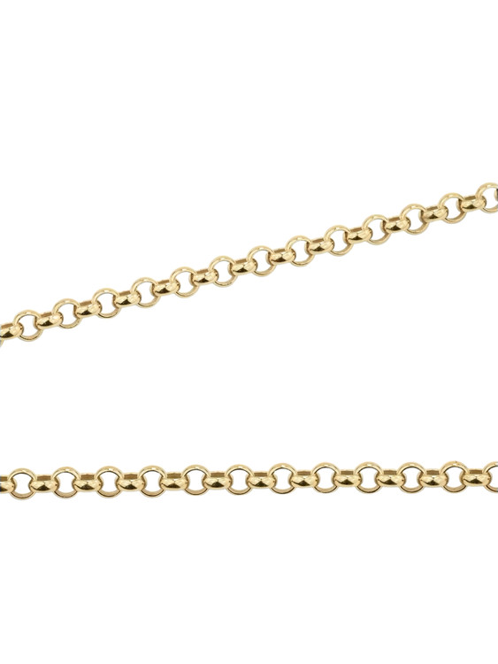 Цепь из лимонного золота