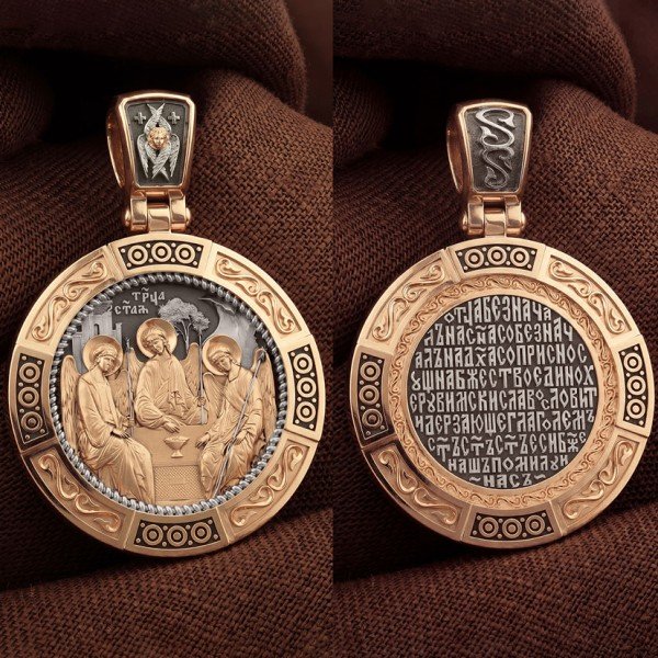 Образок из золота