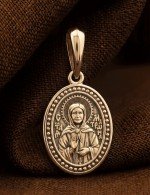 Образок из золота 585 пробы