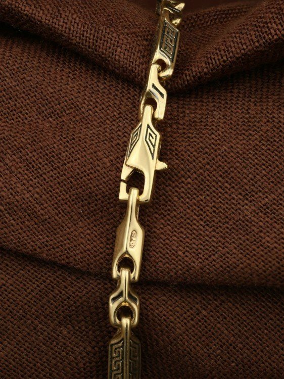 Браслет из лимонного золота