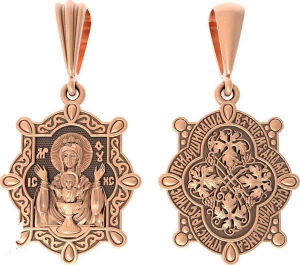 Образок из золота