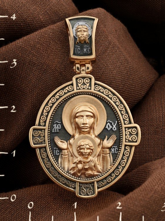 Образок из золота