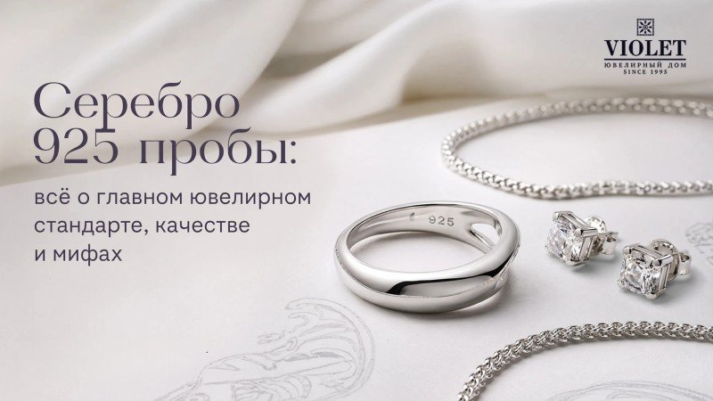 Серебро 925 пробы: всё о главном ювелирном стандарте, качестве и мифах