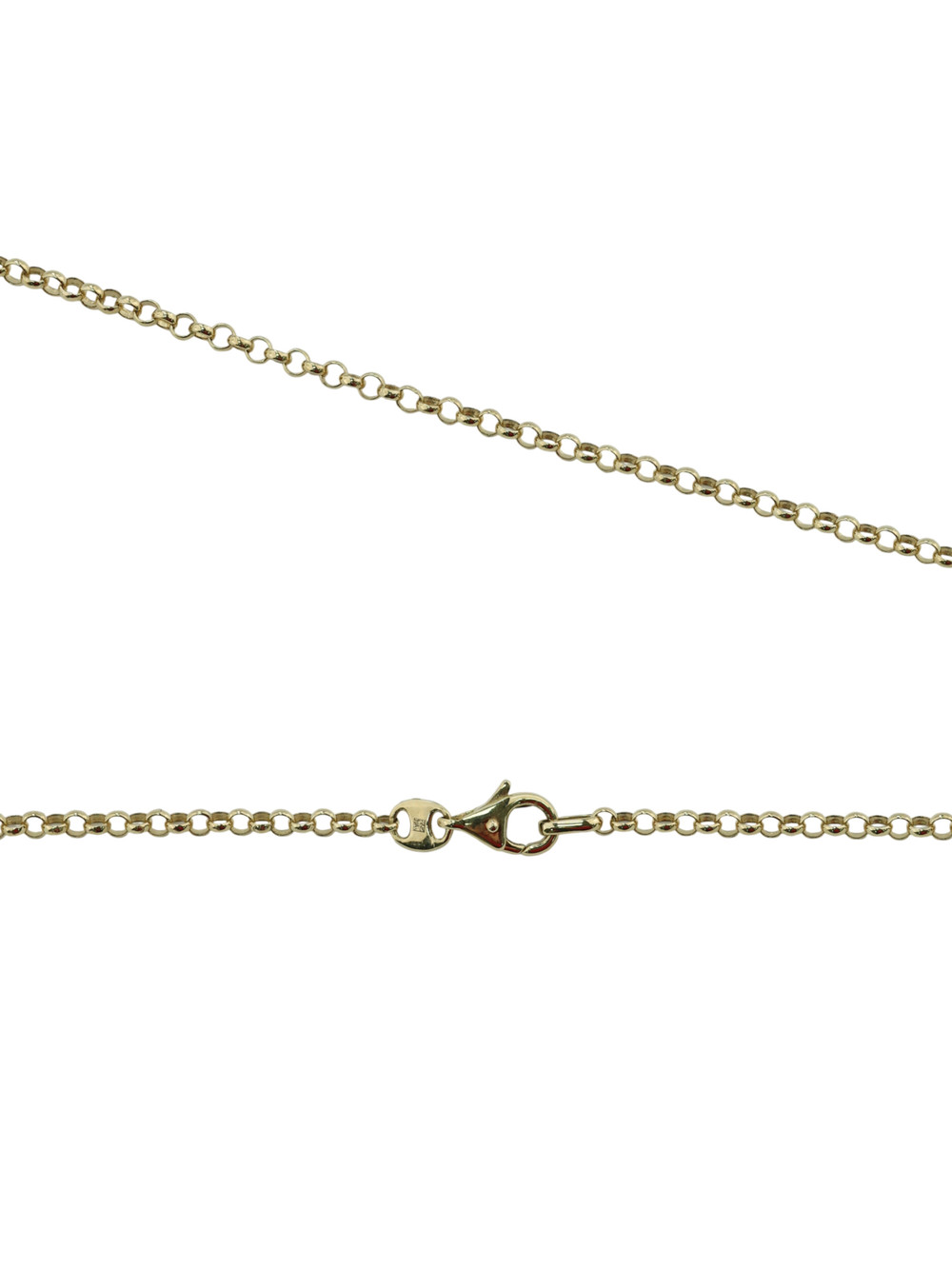 Цепь из лимонного золота