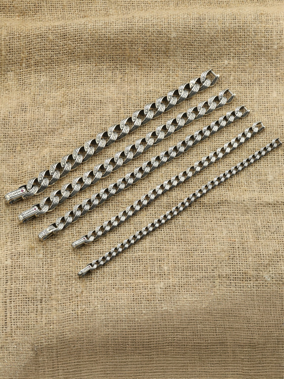 Браслет из серебра c рубином