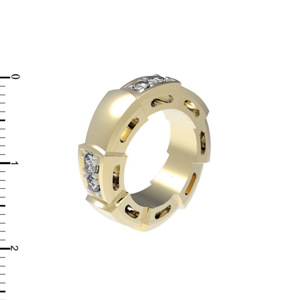 Подвеска из лимонного золота c бриллиантами