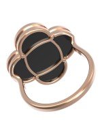 Кольцо из золота 585 пробы c ониксом