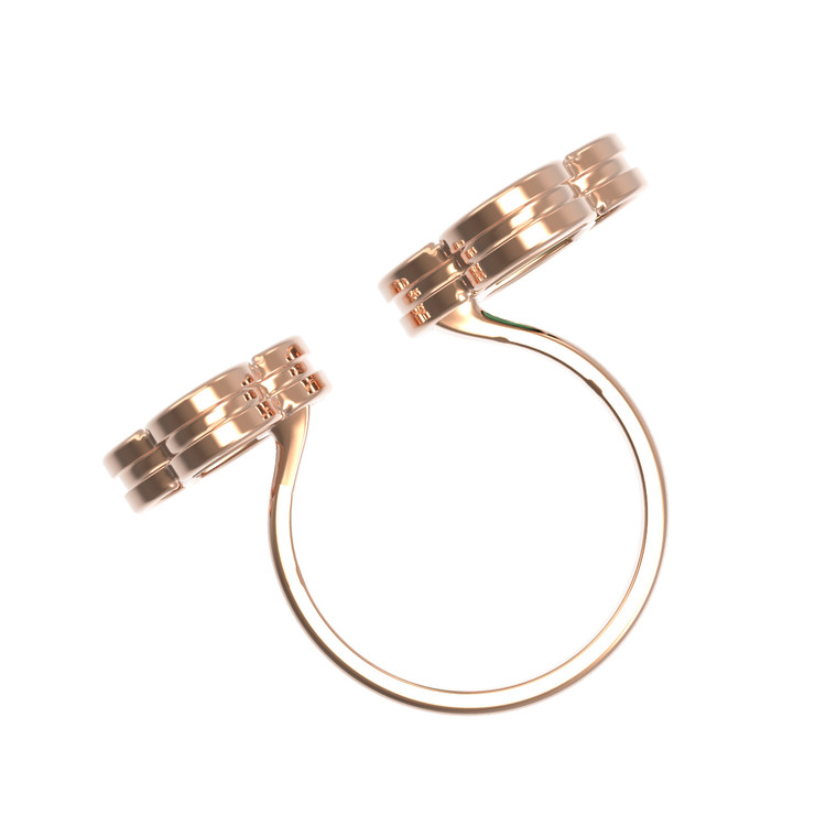 Кольцо из золота c лазуритом и перламутром