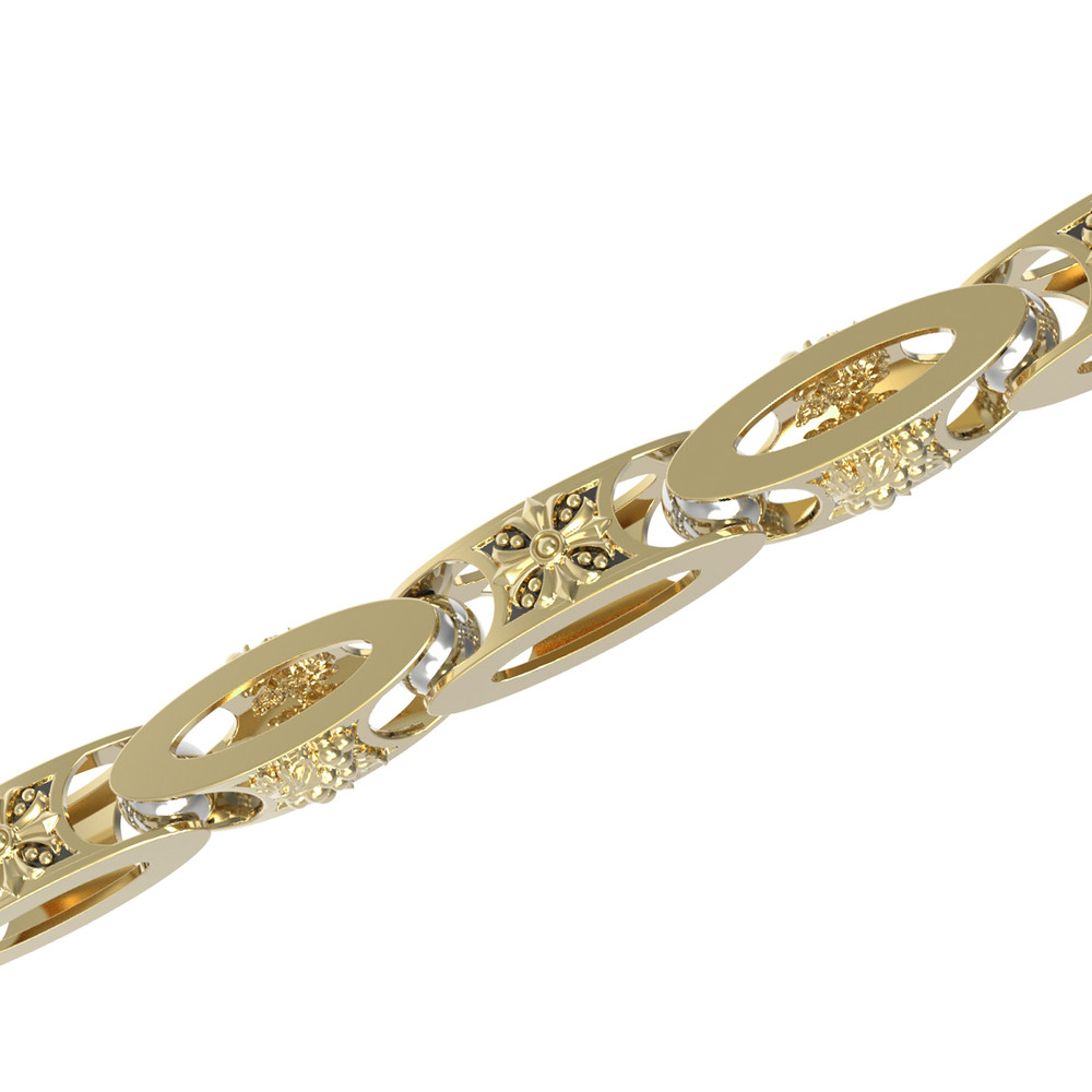 Цепь из лимонного золота