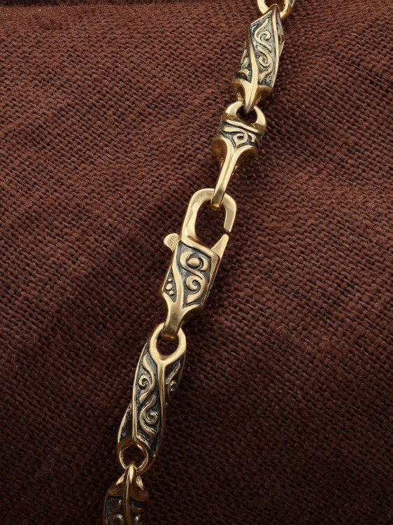 Браслет из лимонного золота