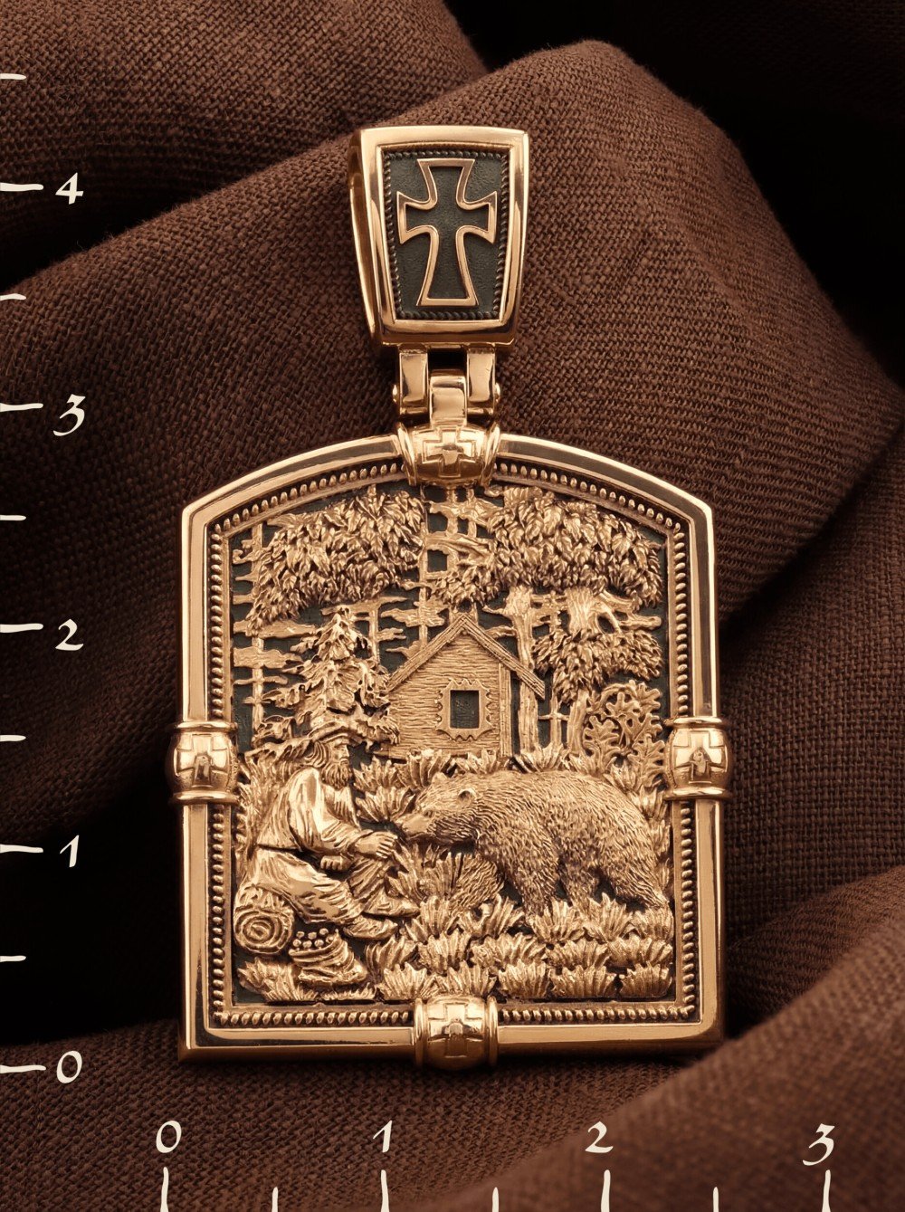 Образок из золота