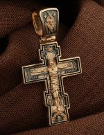 Крест из золота 585 пробы