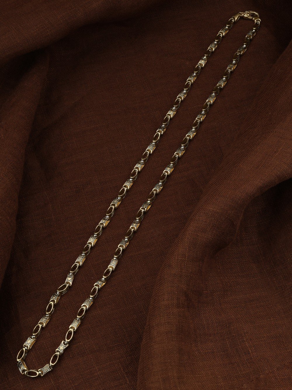 Цепь из лимонного золота