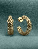 Серьги из лимонного золота 585 пробы