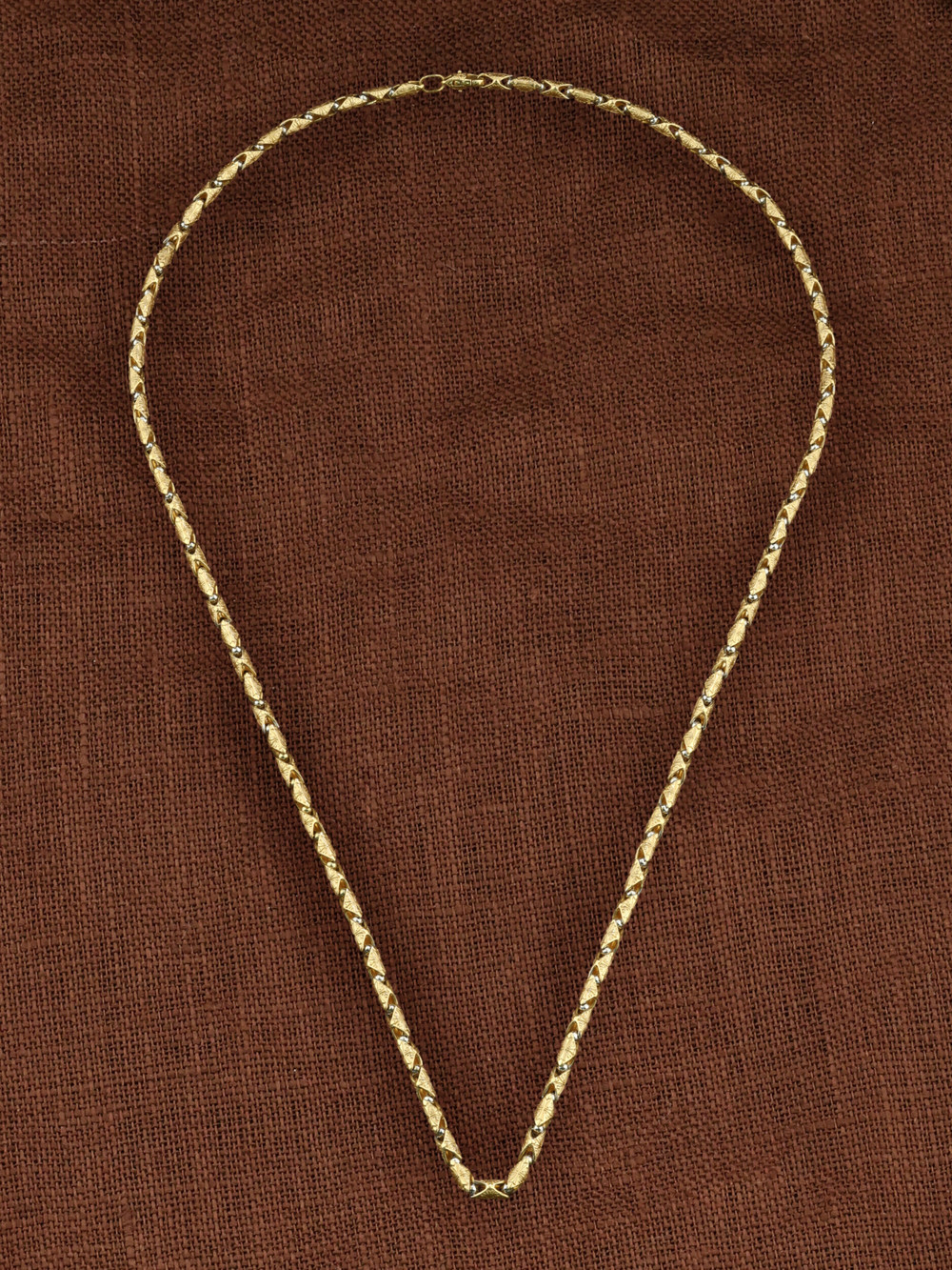 Цепь из лимонного золота