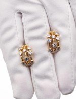 Серьги из лимонного золота 585 пробы