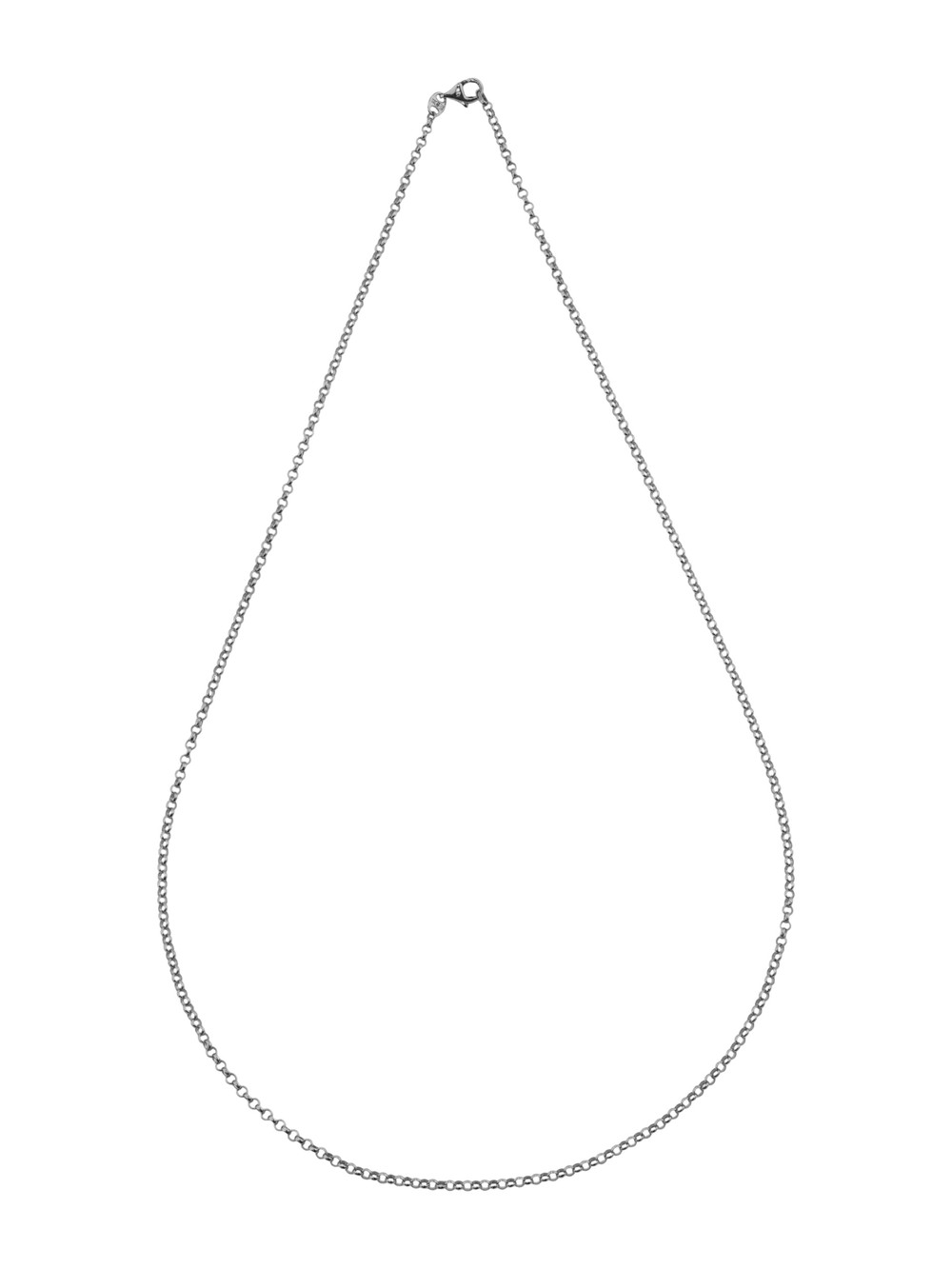 Цепь из белого золота