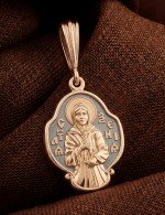 Образок из золота 585 пробы