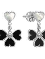 Серьги из белого золота 585 пробы