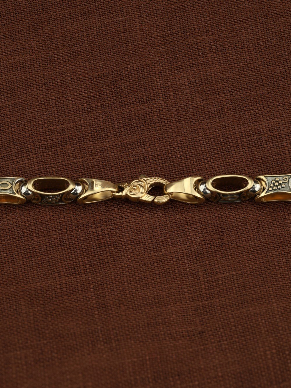 Цепь из лимонного золота