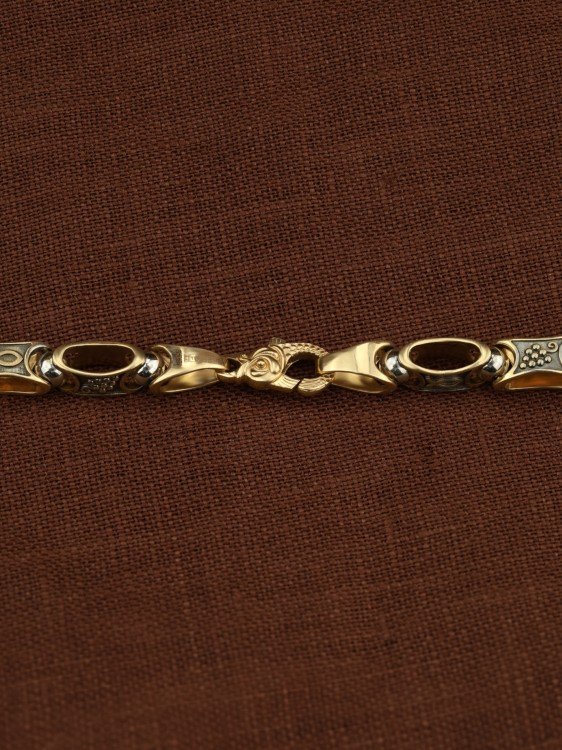 Цепь из лимонного золота