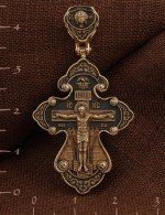 Крест из золота 585 пробы