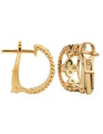Серьги из золота 585 пробы c бриллиантами