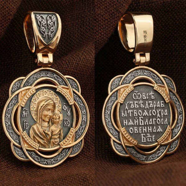 Образок из золота