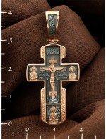 Крест из золота 585 пробы