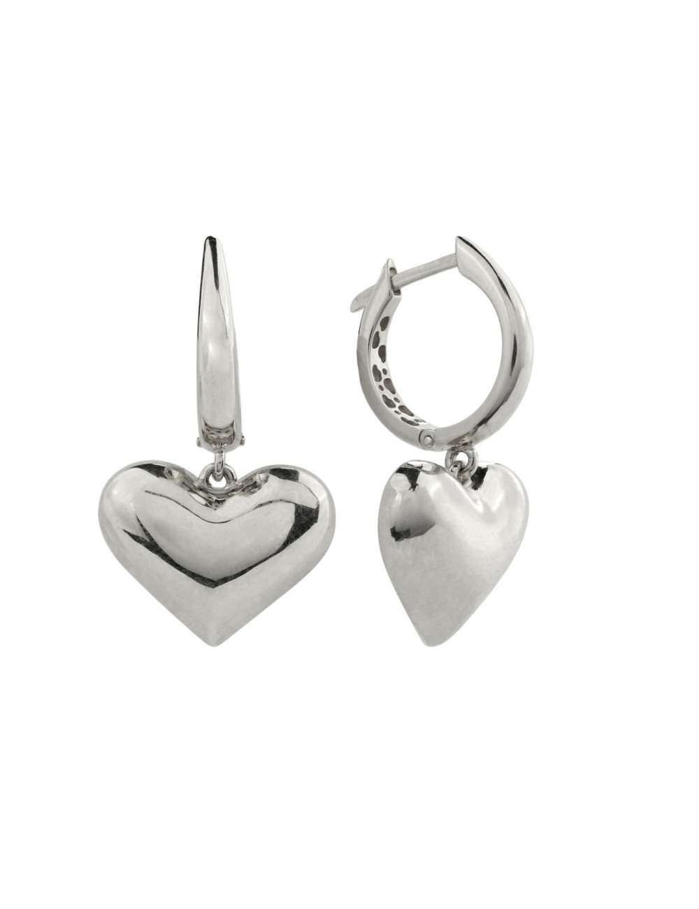 Серьги из белого золота 585 пробы