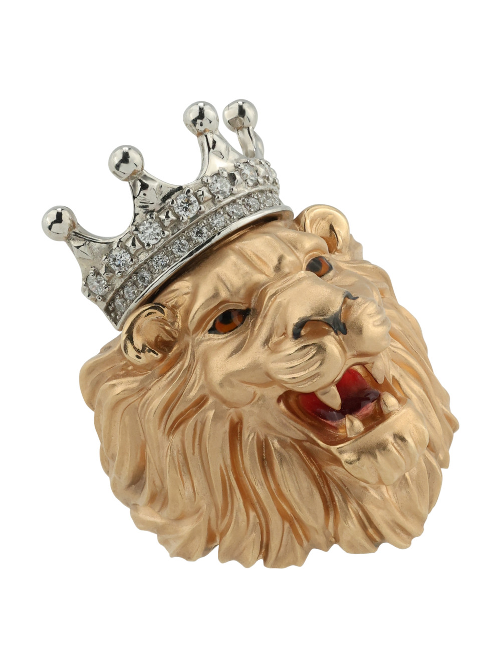 Кольцо из золота c эмалью и бриллиантами