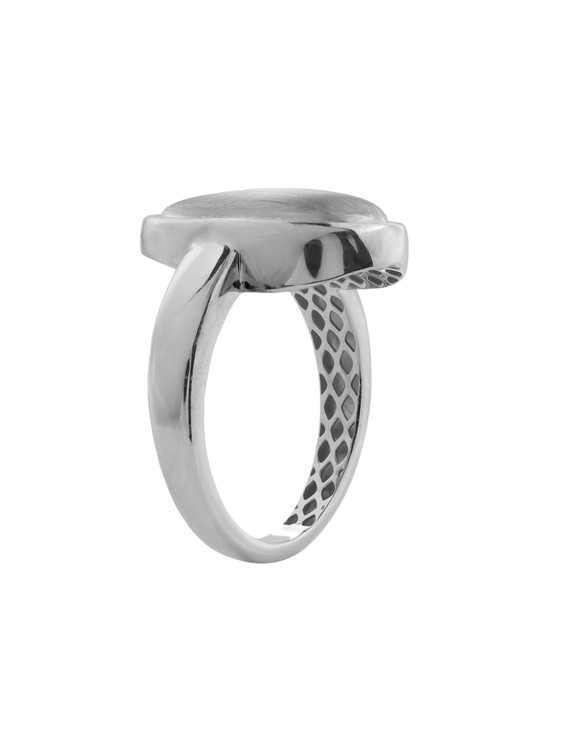 Кольцо из белого золота