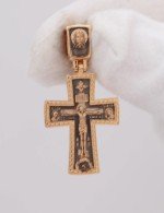 Крест из золота 585 пробы