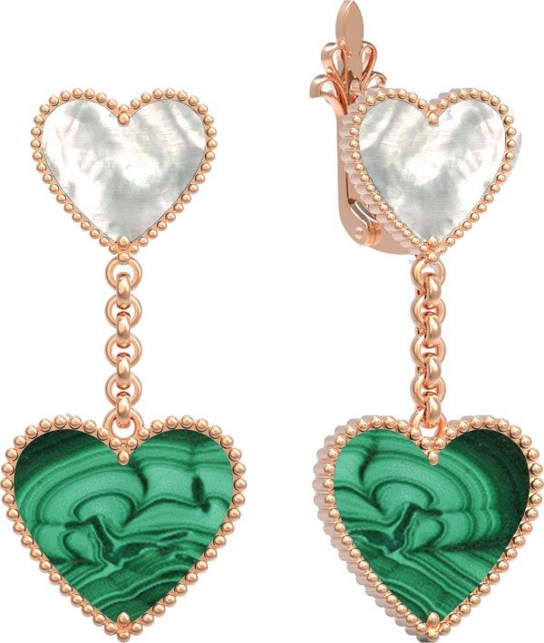 Серьги из золота 585 пробы