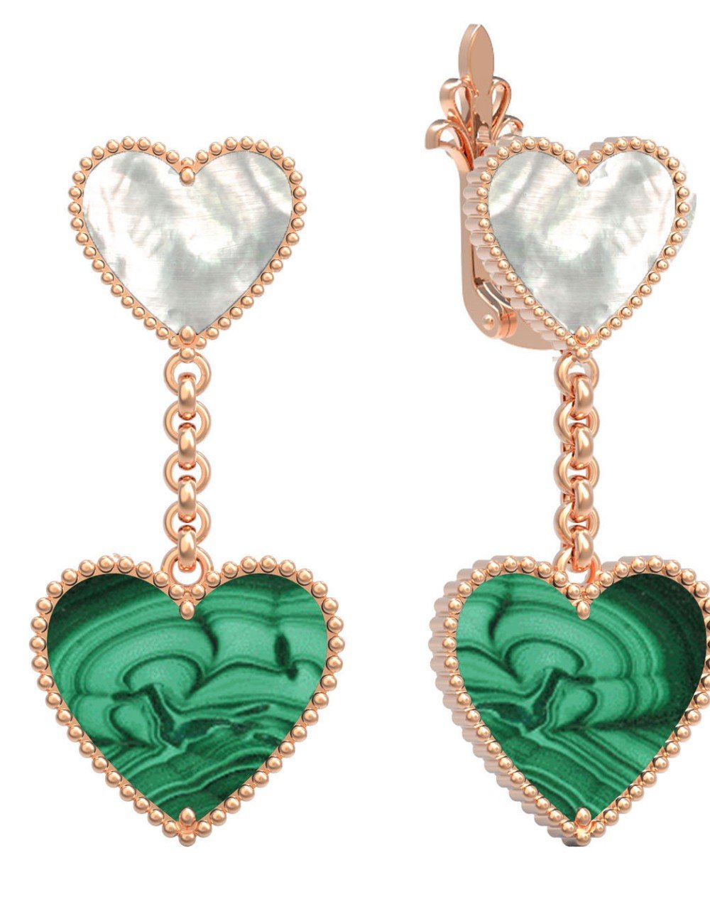 Серьги из золота 585 пробы