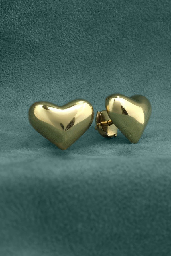Серьги из лимонного золота 585 пробы
